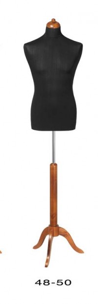 TAILOR’S BUST-MANNEQUIN-BUST INCLUDING WOODEN STAND